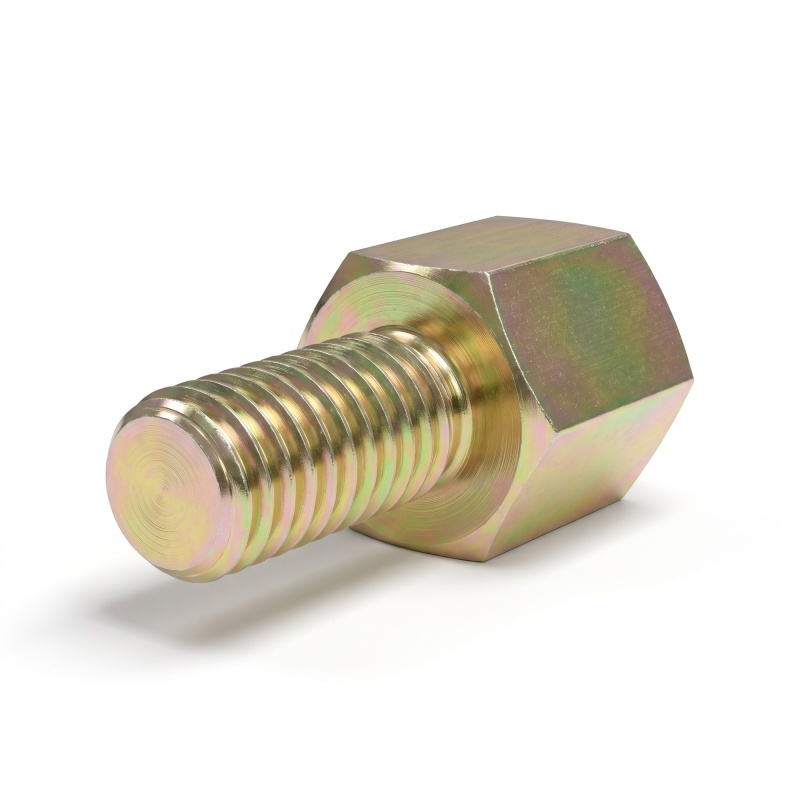 Entretoise hexagonale filetée mâle/femelle acier zingué jaune sans plomb M6 - 10 mm sur plats