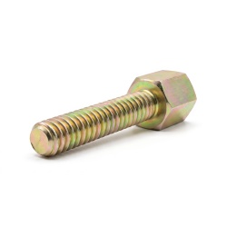 Entretoise hexagonale filetée mâle/femelle acier zingué jaune sans plomb UNC4-40 - 4,75 mm sur plats