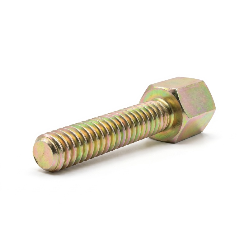 Entretoise hexagonale filetée mâle/femelle acier zingué jaune sans plomb UNC4-40 - 4,75 mm sur plats