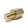 Entretoise hexagonale filetée mâle/femelle acier zingué jaune sans plomb UNC4-40 / M3 - 5 mm sur plats