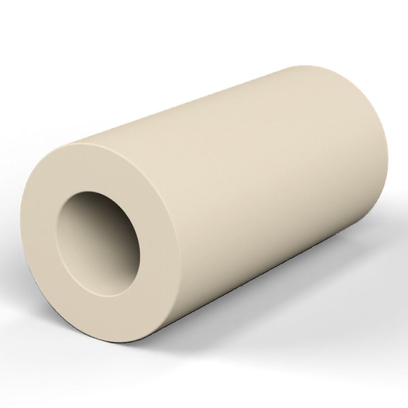 Entretoise lisse plastique polystyrène Ø6,2x12mm pour vis M6