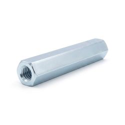 Entretoise manchon hexagonal fileté femelle/femelle acier zingué sans plomb M3