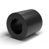 Entretoise lisse auto-retenue plastique polyamide PA6.6 noir UL94-V2 Ø3,4x6mm pour vis M3