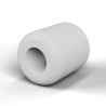 Entretoise lisse céramique C221 Ø2,8x6mm, une extrémité arrondie