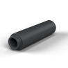 Entretoise à épaulement Ø3,1x1mm plastique polyamide PA6 renforcé fibre de verre noir UL94-HB Ø2,2x4mm pour vis M2