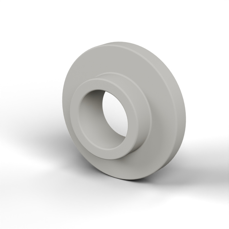 Douille isolante pour vis M4 Plastique PA6 naturel