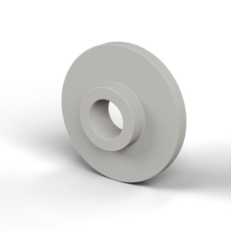 Douille isolante pour vis M4 Plastique PA6 naturel