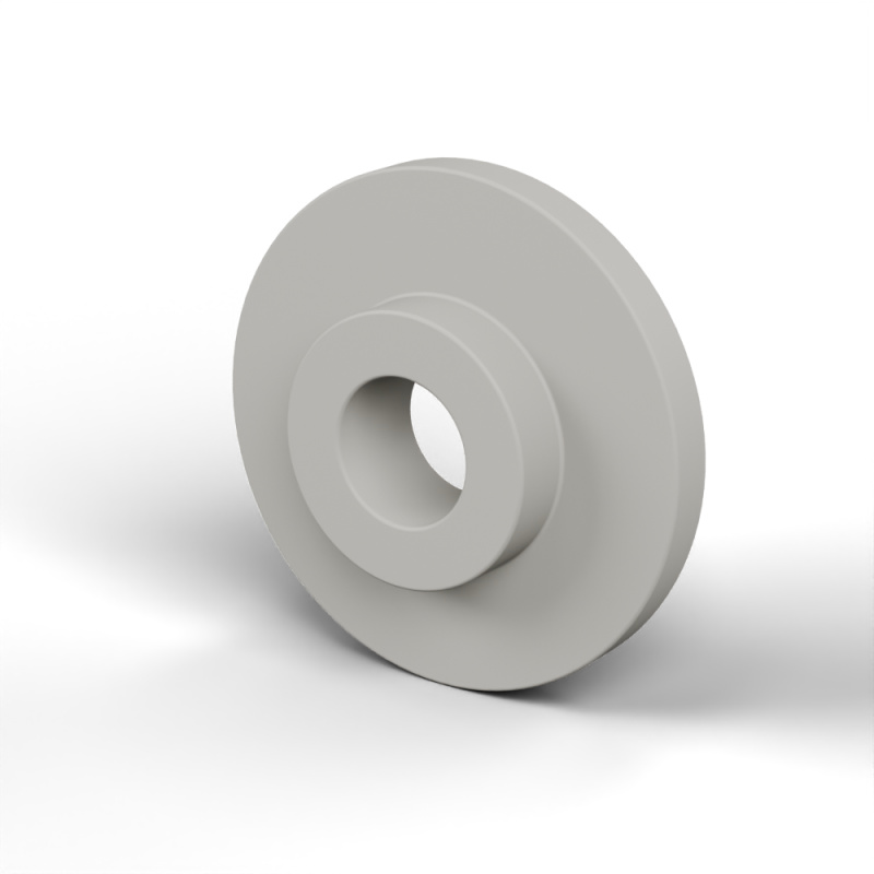 Douille isolante pour vis M4 Plastique PA6 naturel