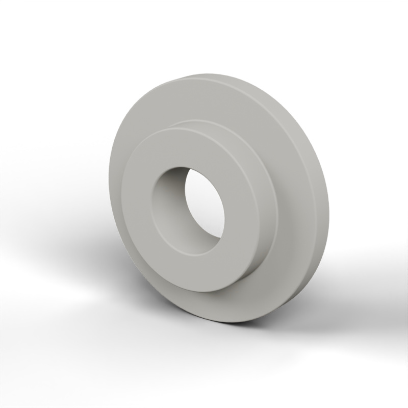 Douille isolante pour vis M5 Plastique PA6 naturel