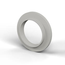 Douille isolante à collerette Ø16,2x25mm, épaulement bas Ø17,8mm, polyamide PA6 naturel UL94-V2
