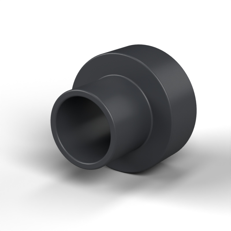 Douille isolante pour vis M4 Plastique PA6.6 renforcé fibre de verre noir