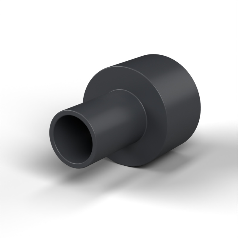 Douille isolante pour vis M5 Plastique PA6.6 renforcé fibre de verre noir