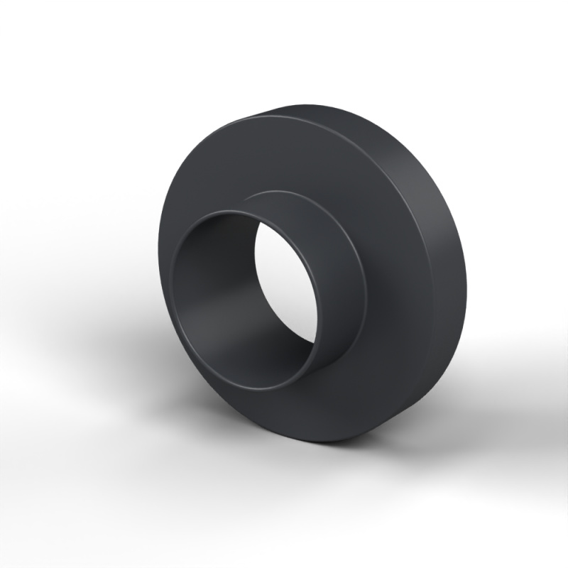 Douille isolante pour vis M6 Plastique PA6.6 renforcé fibre de verre noir