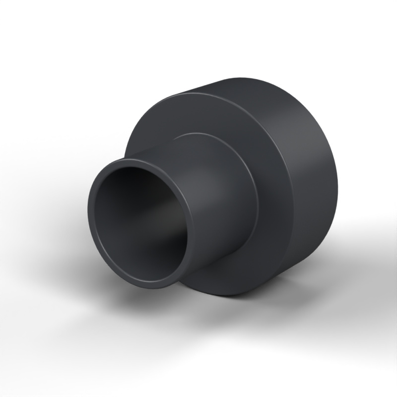 Douille isolante pour vis M6 Plastique PA6.6 renforcé fibre de verre noir