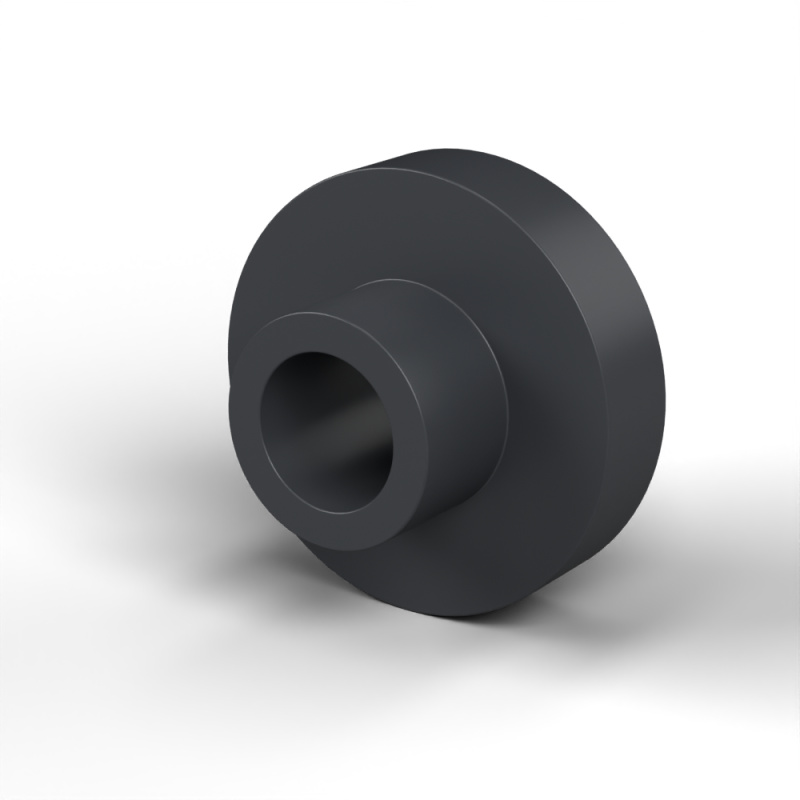 Douille isolante pour vis M8 Plastique PA6.6 renforcé fibre de verre noir