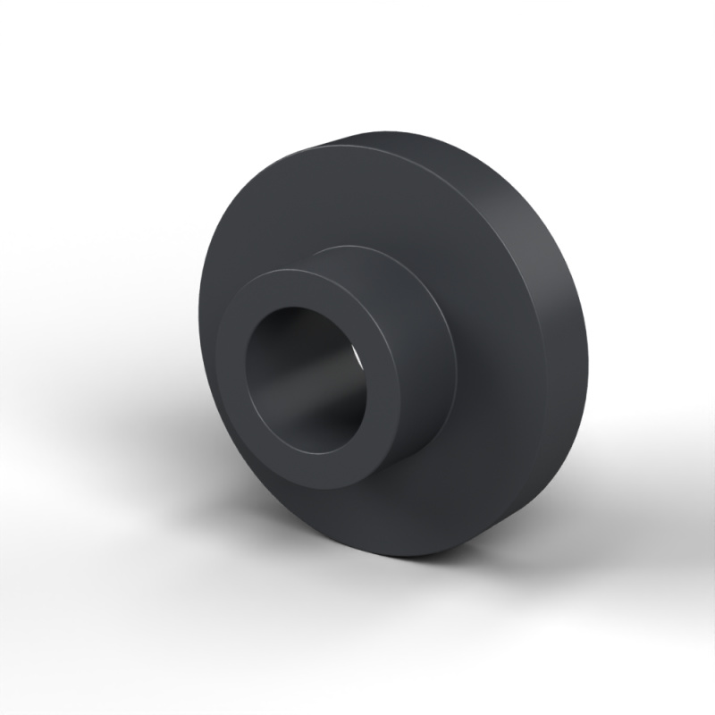Douille isolante pour vis M8 Plastique PA6.6 renforcé fibre de verre noir