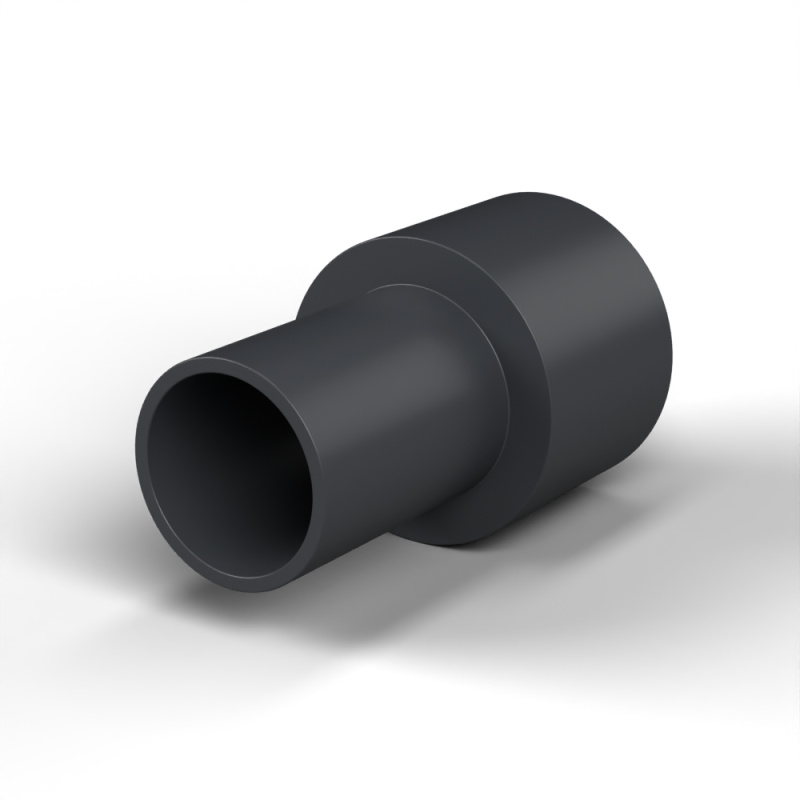 Douille isolante pour vis M12 Plastique PA6.6 renforcé fibre de verre noir