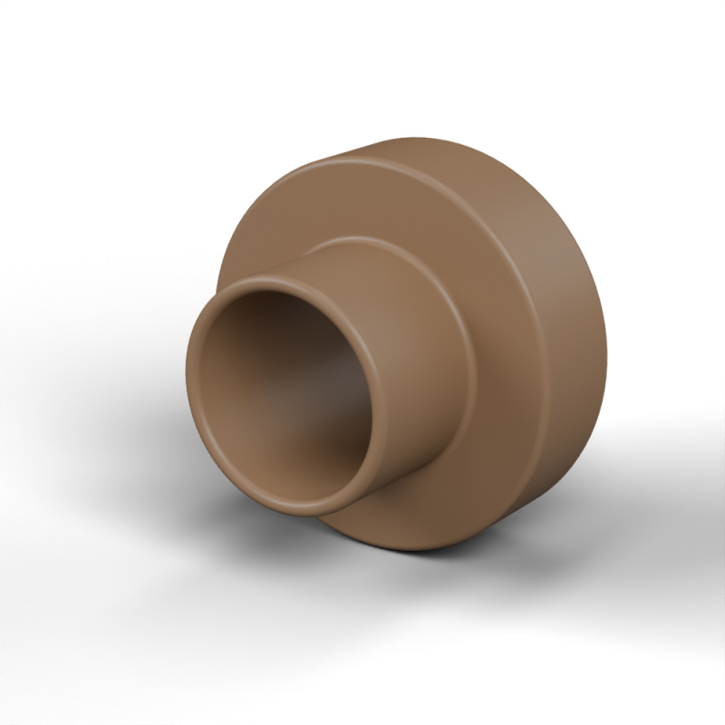 Douille isolante pour vis M3 Plastique PPS brun