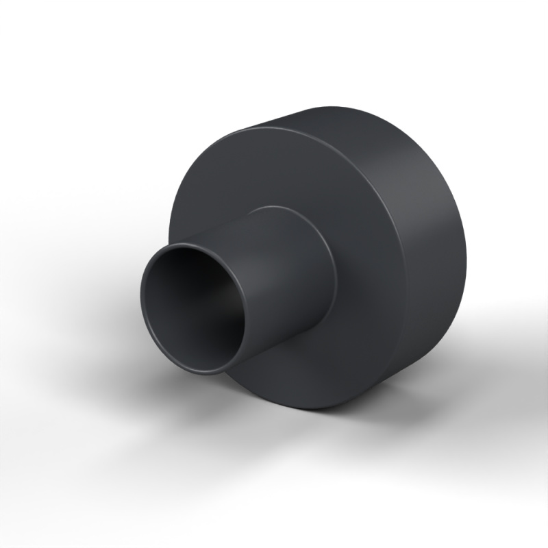 Douille isolante pour vis M4 Plastique PA6.6 renforcé fibre de verre noir