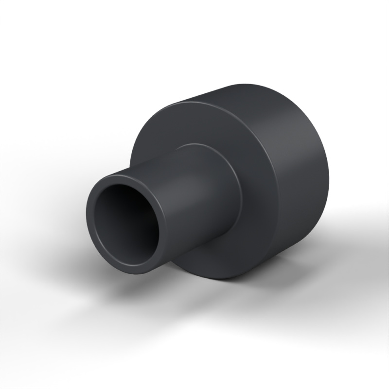 Douille isolante pour vis M4 Plastique PA6.6 renforcé fibre de verre noir
