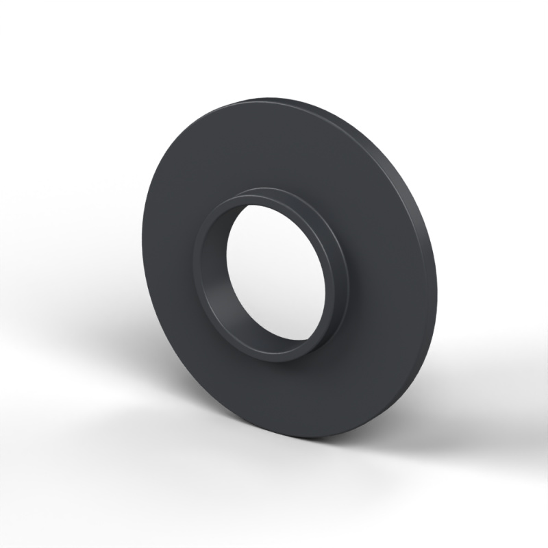 Douille isolante pour vis M8 Plastique PA6.6 renforcé fibre de verre noir