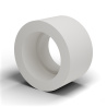 Entretoise à alésage étagé plastique polyamide PA6.6 naturel UL94-V2 Ø6,1x10mm pour vis M6